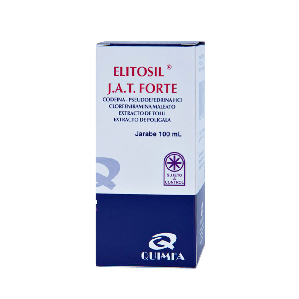 Elitosil J.A.T Forte Jarabe en Frasco De 100 ml