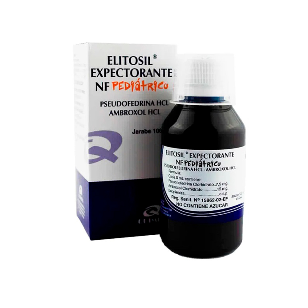 Elitosil Expectorante NF Pediátrico Jarabe de 100 ml
