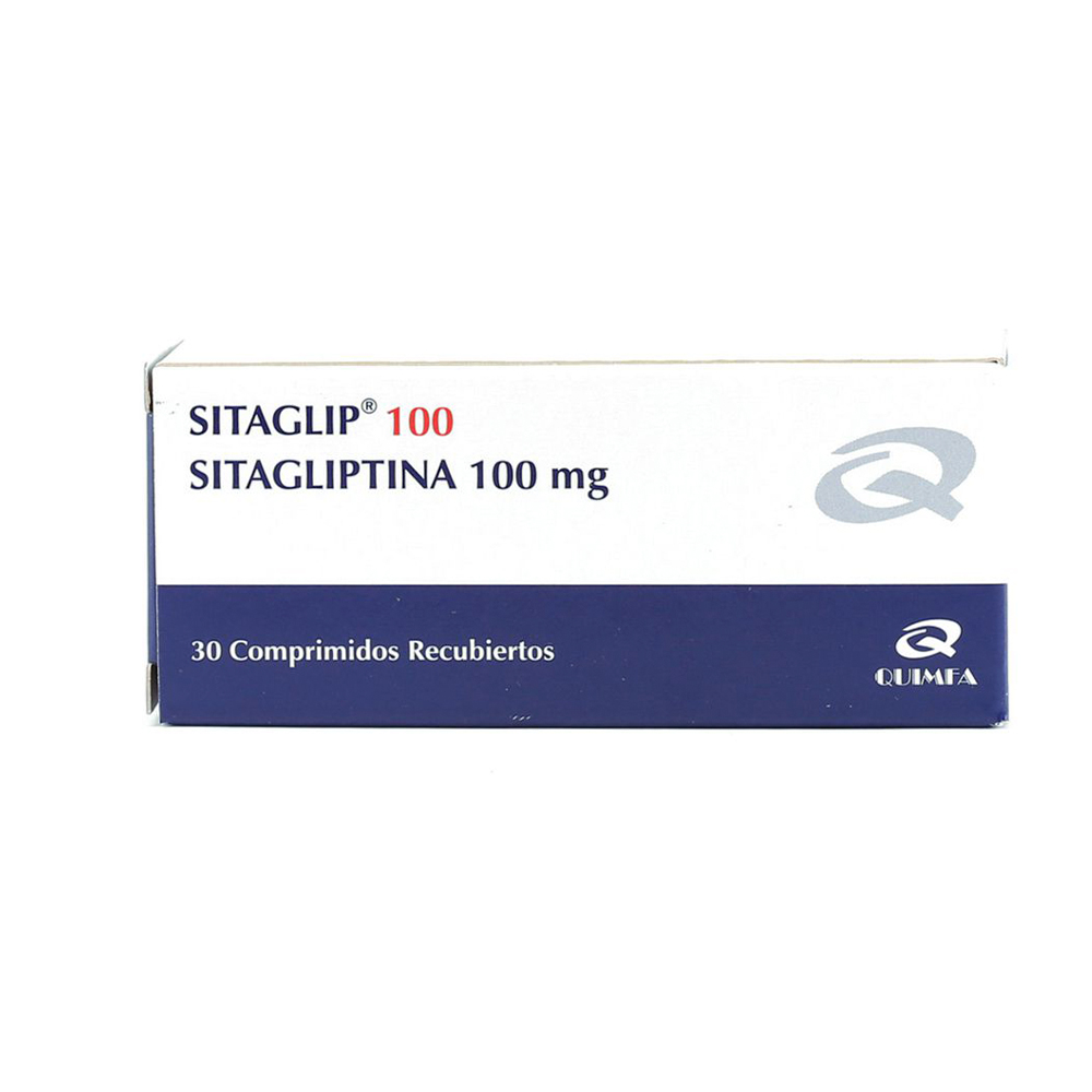 Sitaglip Sitagliptina 100mg Caja de 30 Comprimidos Recubiertos
