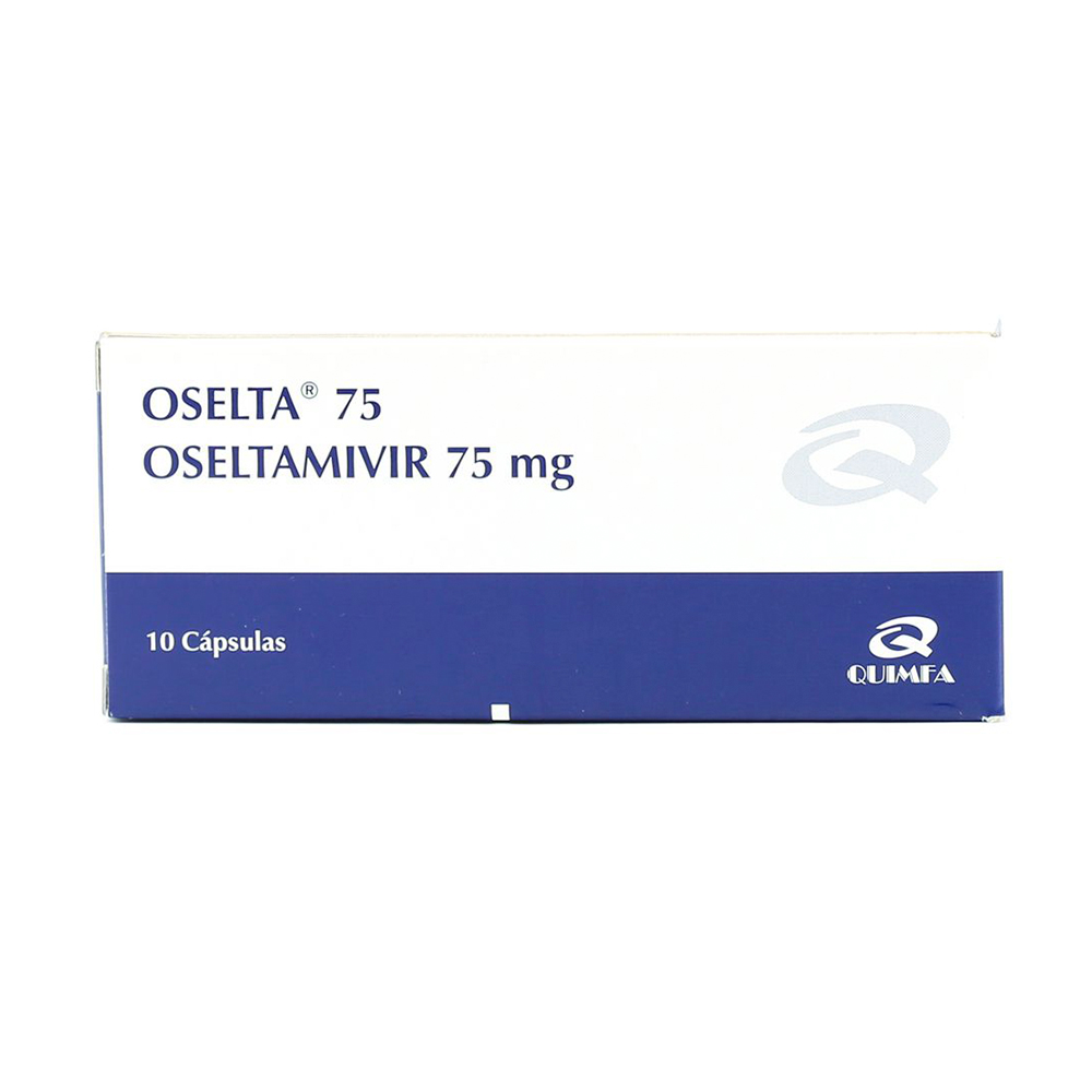 Oselta 75 Oseltamivir 75mg Caja De 10 Cápsulas