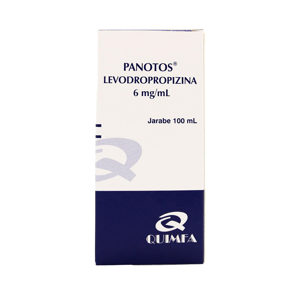 Panotos Levodropropizina 6mg Jarabe en Frasco De 100 ml