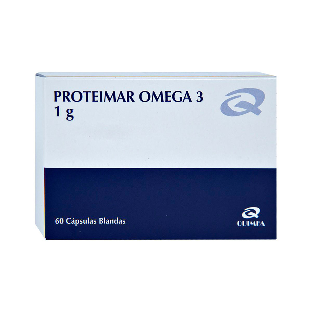 Proteimar Omega 3 1g Caja de 60 Cápsulas Blandas