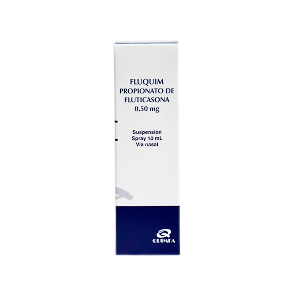 Fluquim Propionato de Fluticasona 0,50 mg Spray en Frasco de 10 ml
