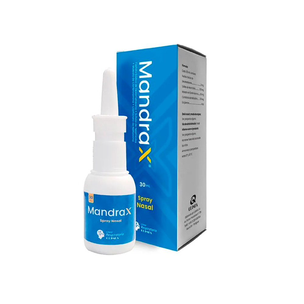Mandrax Spray Nasal Frasco De 30 ml
