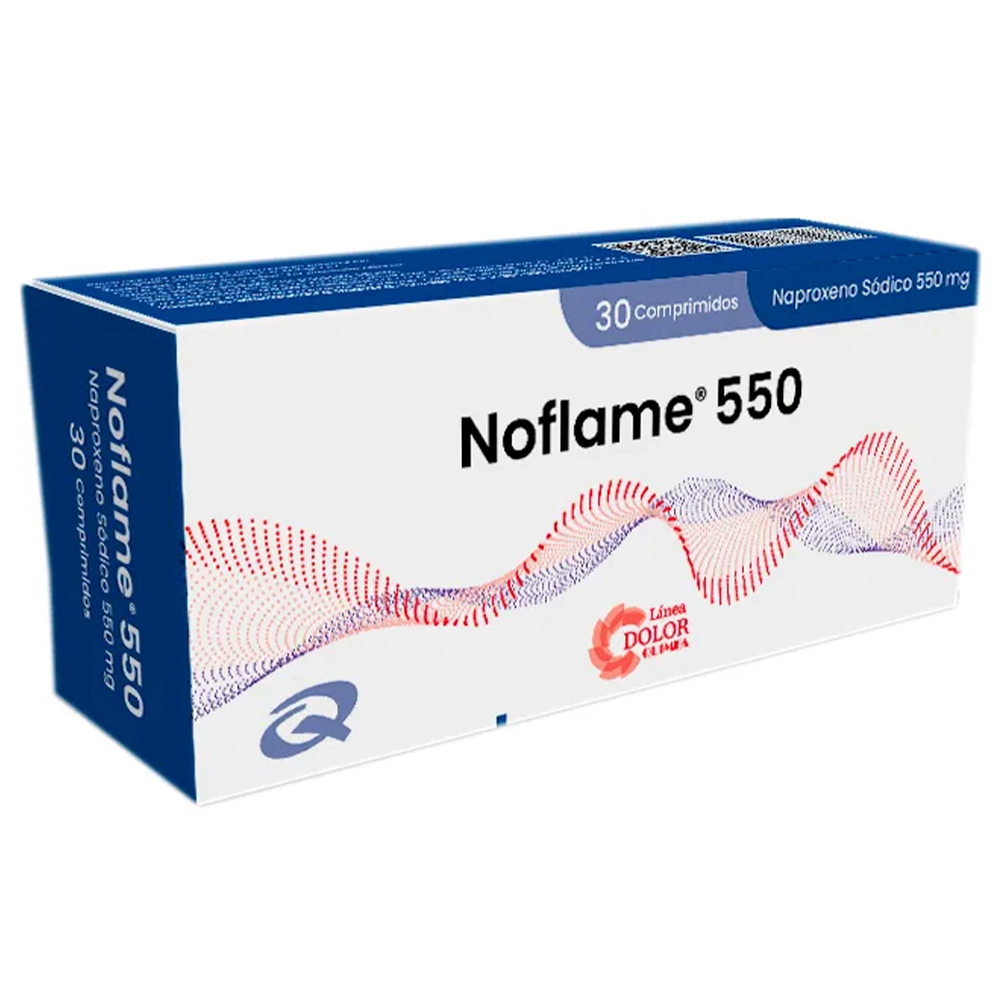 Noflame 550 Caja de 30 Comprimidos