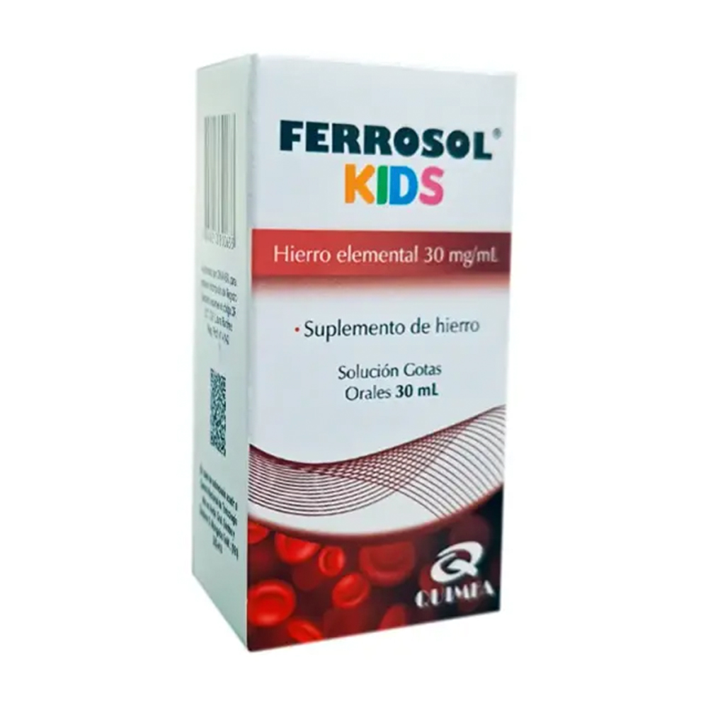 Ferrosol Kids Gotas Orales De 30 ML