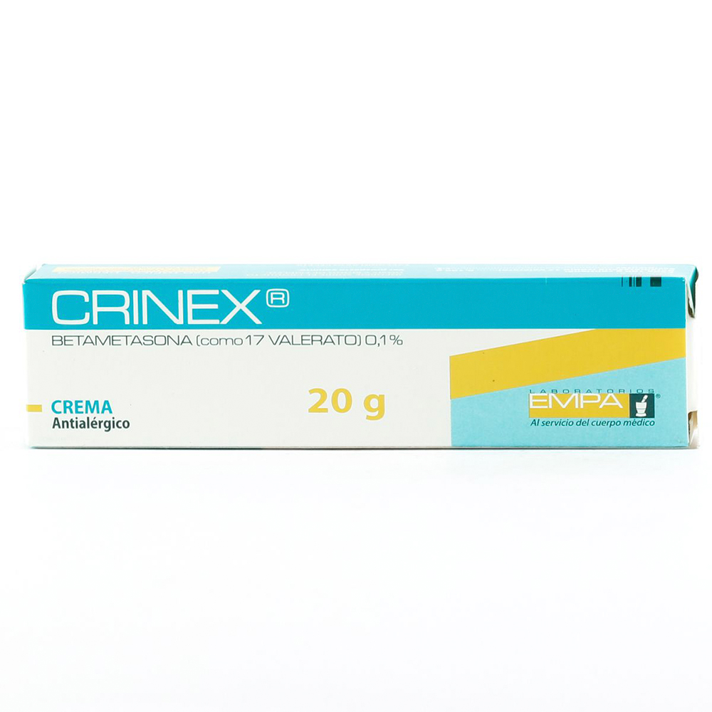 Crinex Betametasona (Como 17 Valerato) 0,1% De 20 Gr