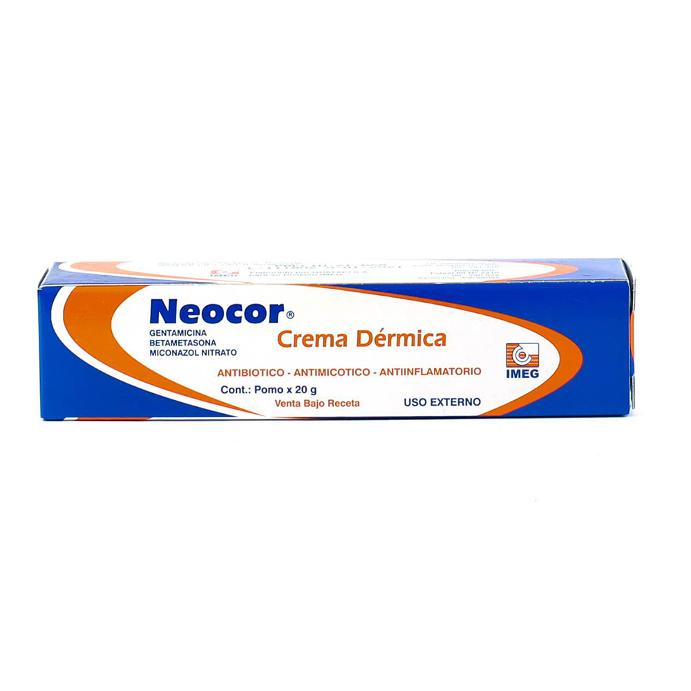 Crema Dérmica Neocor Gentamicina De 20Gr
