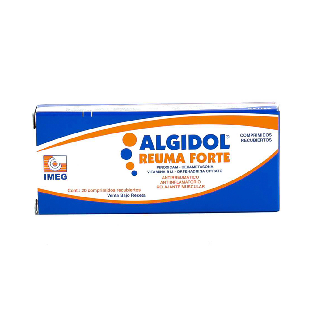Algidol Reuma Forte Caja De 2 Blíster x 20 Comprimidos Recubiertos