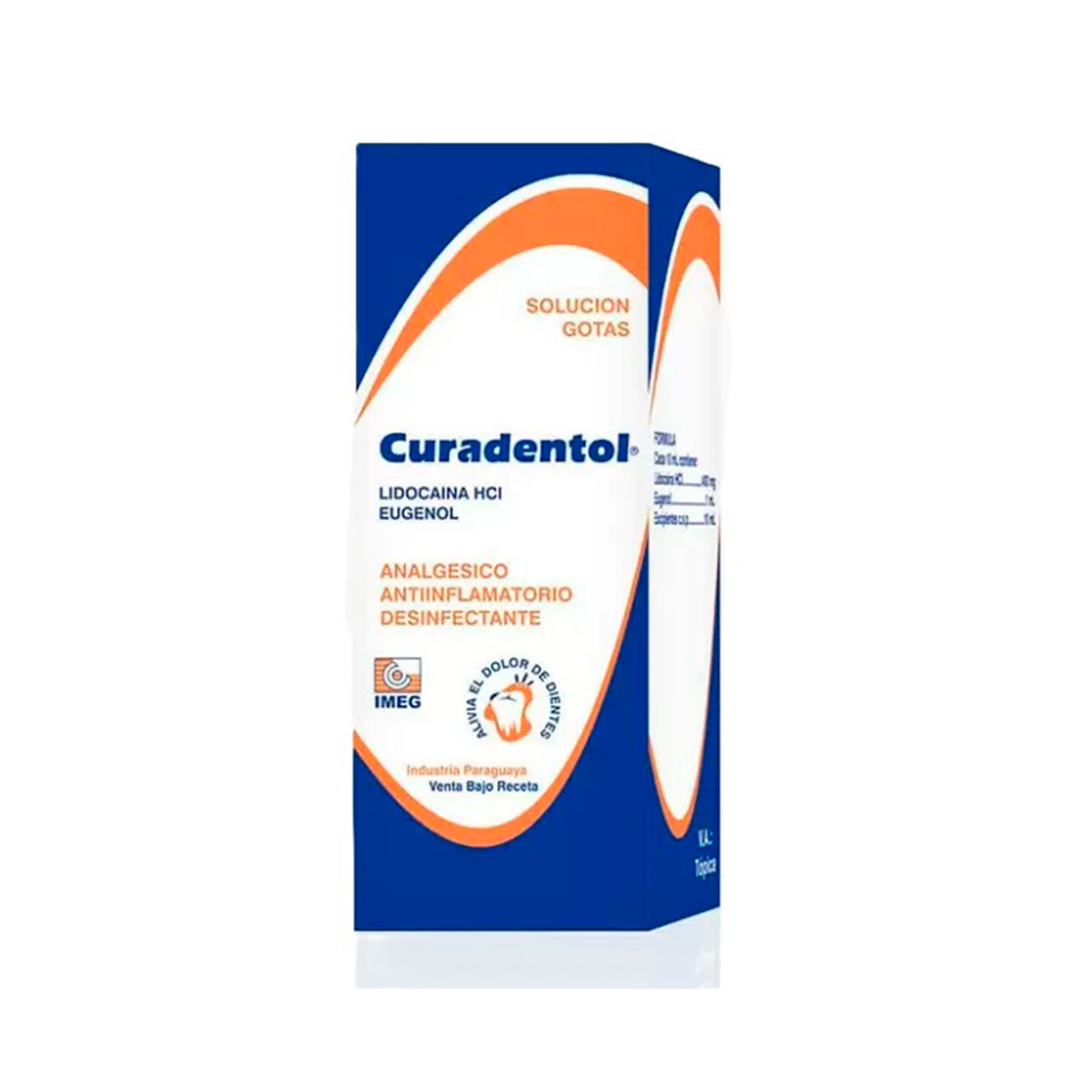 Gotas Curadentol Lidocaina HCI De 15 ML