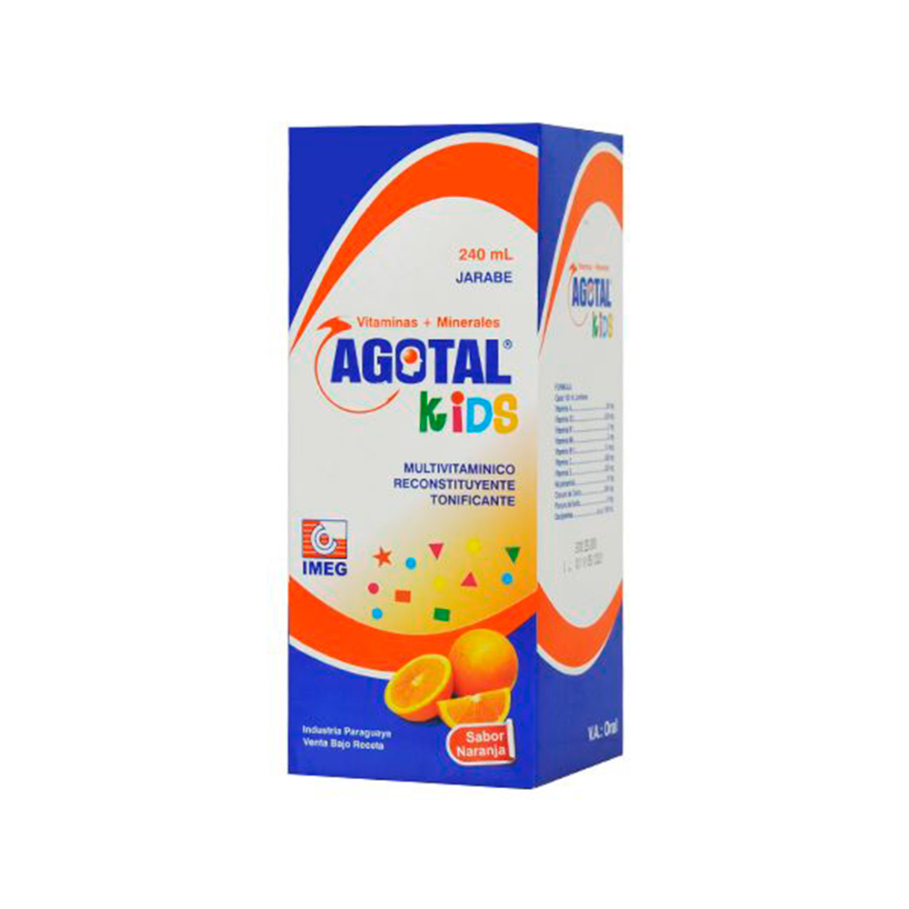 Vitaminas + Minerales Agotal Kids De 240 ML