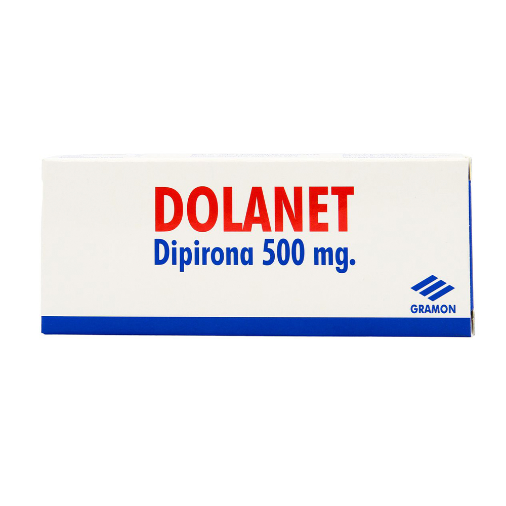 Dolanet Dipirona 500 mg Supositorio Pediátrico Caja de 6 Supositorios