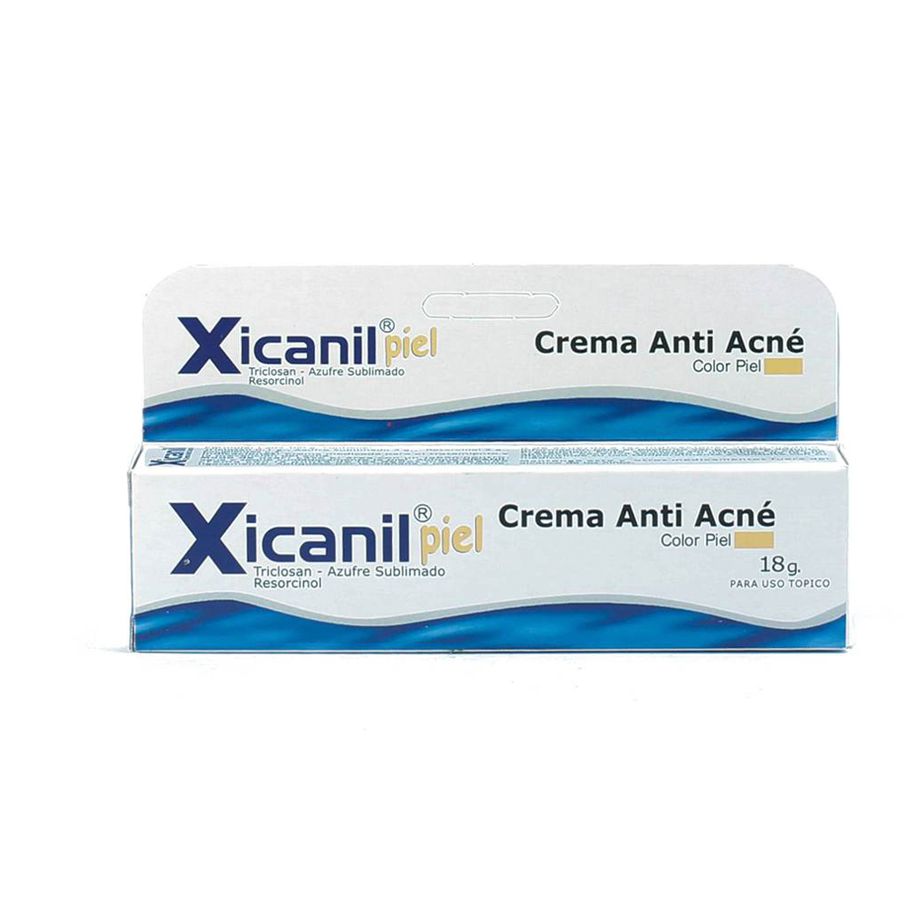 Crema Anti Acne Color Piel Xicanil De 18 gr