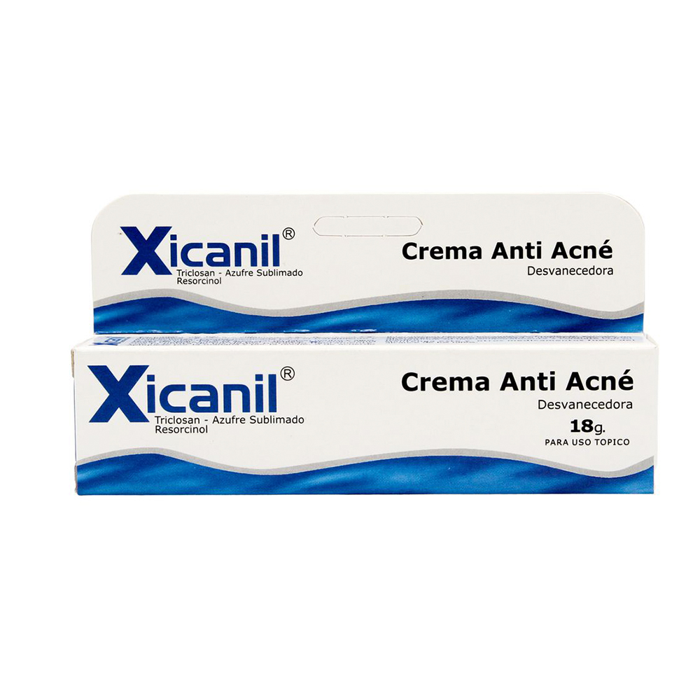 Crema Desvanecedora Anti Acne Xicanil De 18 gr