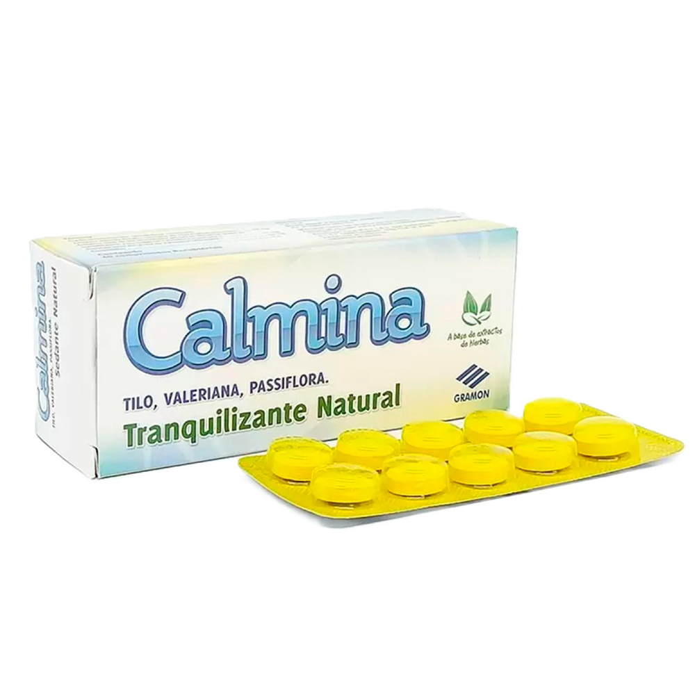 Calmina Tranquilizante Natural Caja x2 Blisters x20 Comprimidos