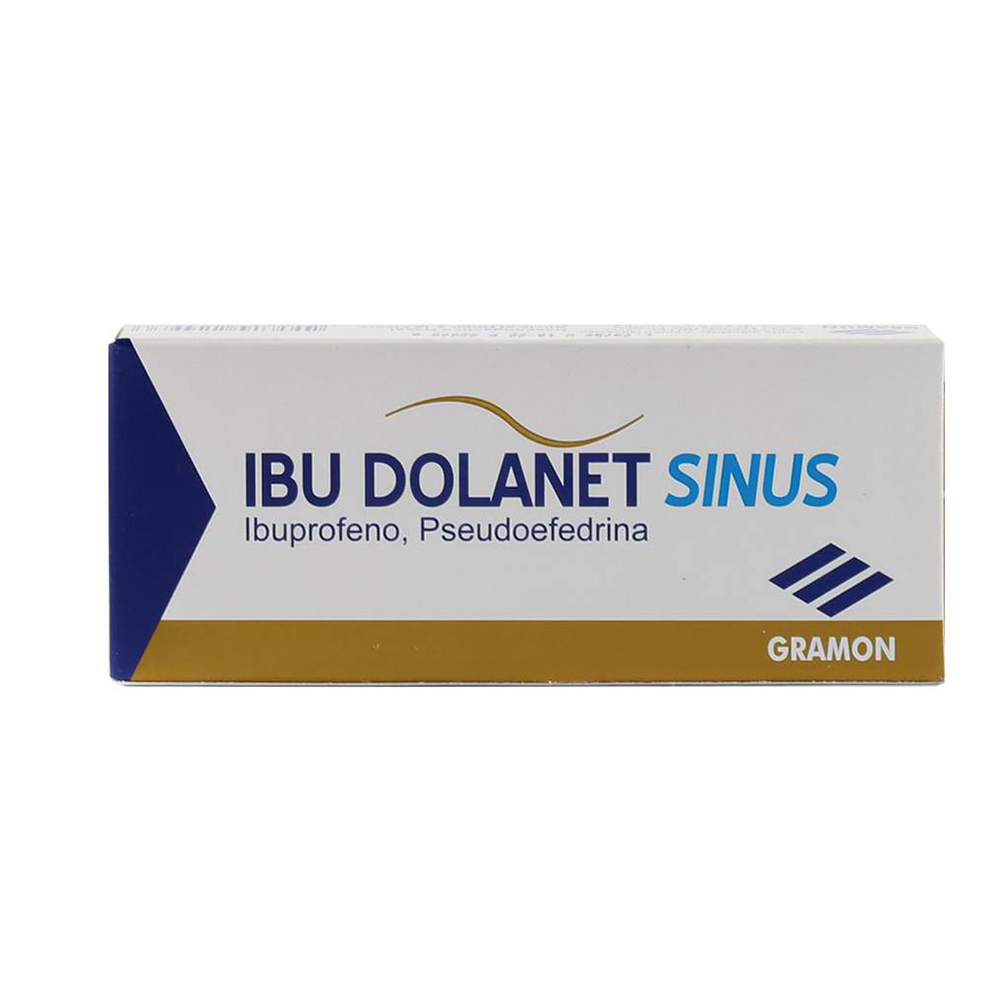Ibu Dolanet Sinus Caja x10 Comprimidos