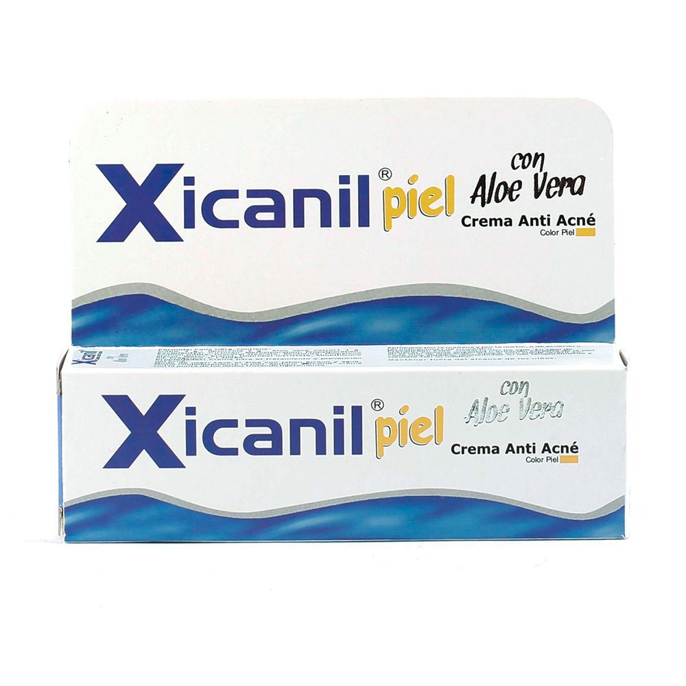 Crema Color Piel Anti Acne con Aloe Vera Xicanil De 18 g