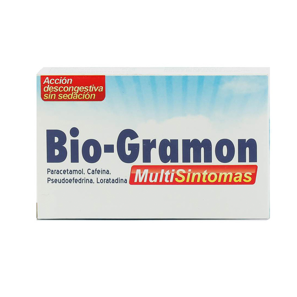 Bio-Gramon Multisintomas De 3 Blisters x6 Comprimidos