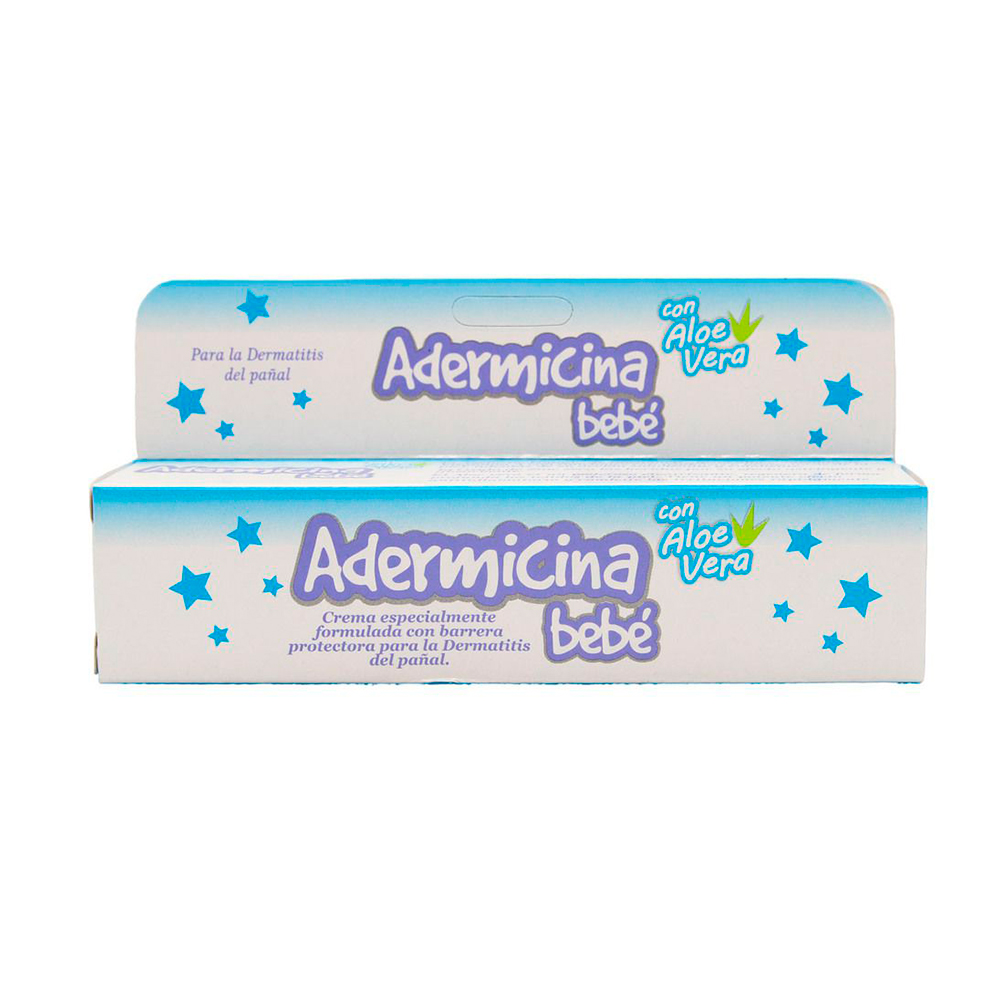 Crema Adermicina Bebé con Aloe Vera de 50gr