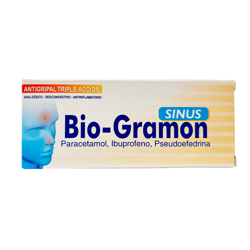 Bio-Gramon Sinus Caja De 1 Blisters x10 Comprimidos