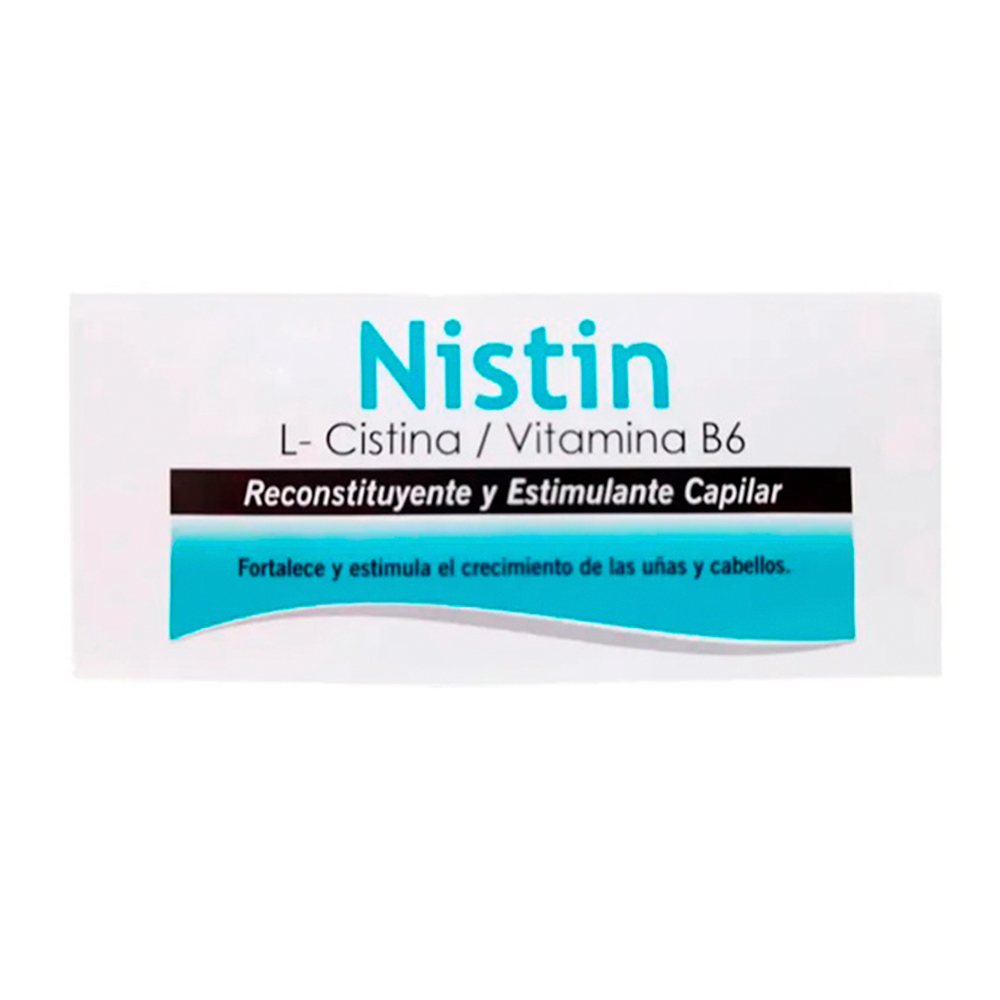 Nistin L-Cistina Vitamina B6 Caja de 20 Comprimidos