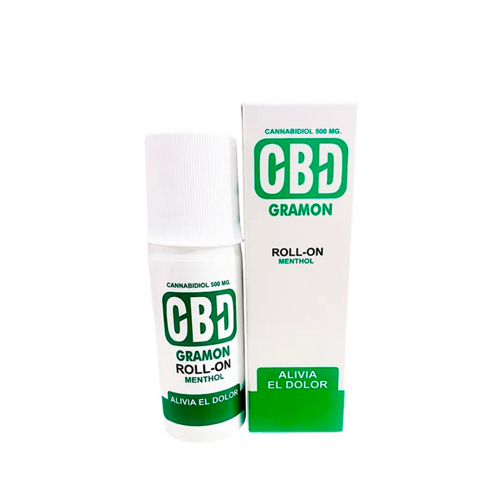 CBD Gramon Cannabidiol Roll On 500 mg De 90 mL