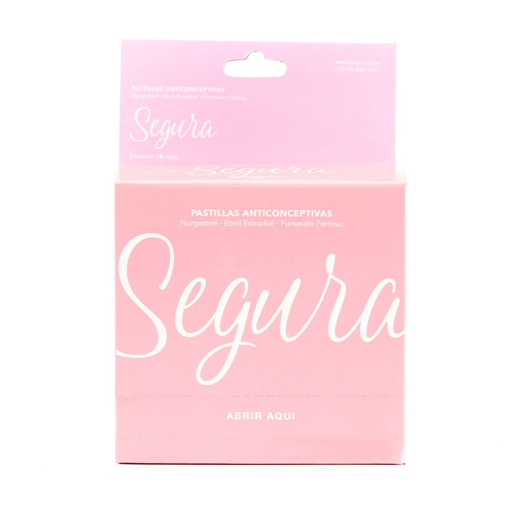 Segura Pastillas Anticonceptivas Caja de 28 Comprimidos