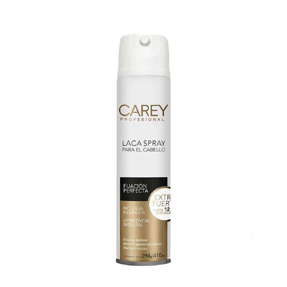 Laca Spray Extra Fuerte Carey Frasco de 410 ml