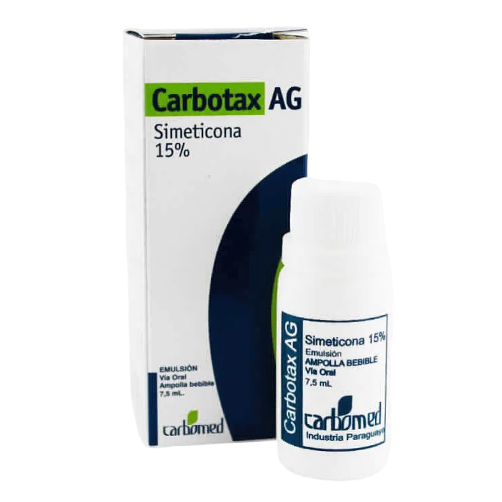 Carbotax AG Simeticona 15% - emulsion 7,5ml