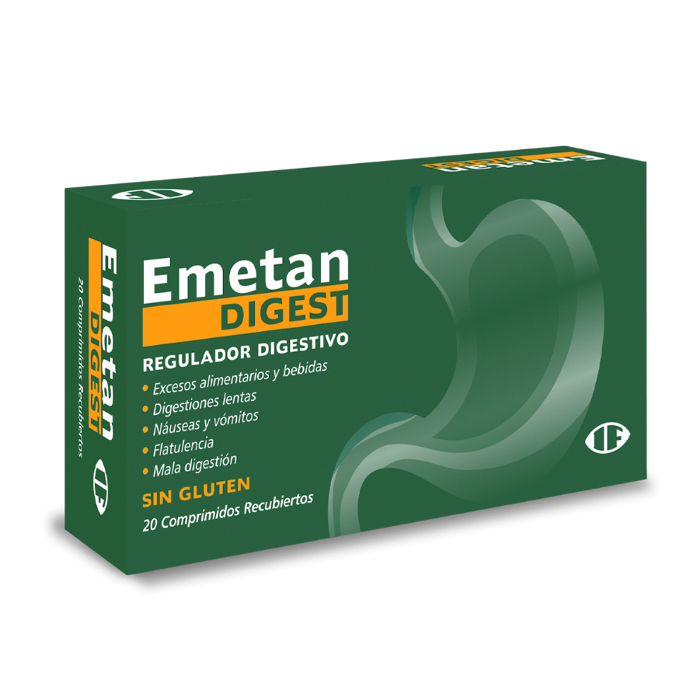 Emetan Digest Caja 20 Comprimidos Recubiertos