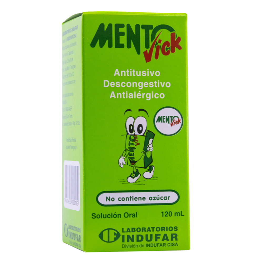 Mentovick Jarabe en Frasco de 120 ml