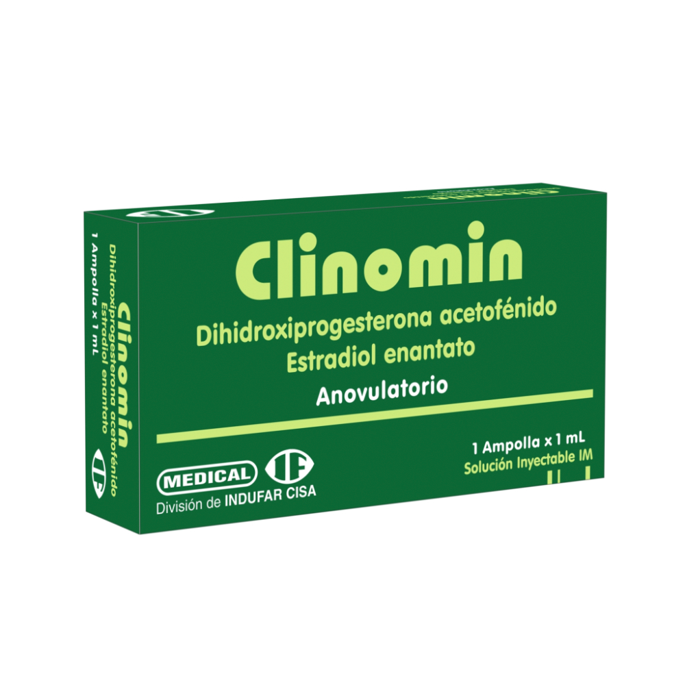 Clinomin Anovulatorio Caja De 1 Ampolla Solución Inyectable
