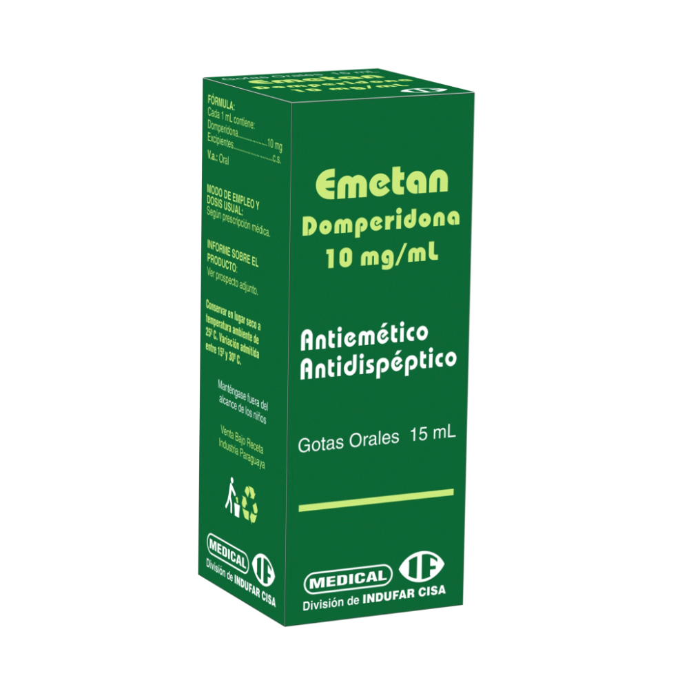 Gotas Orales Emetan Domperidona 10 mg De 15 ML
