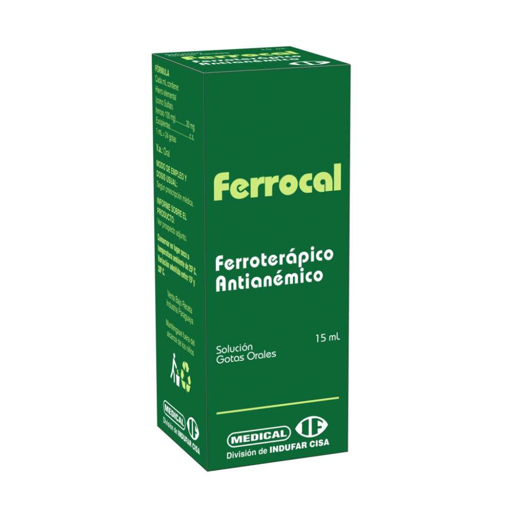 Ferrocal Solución Gotas en Frasco de 15 ml