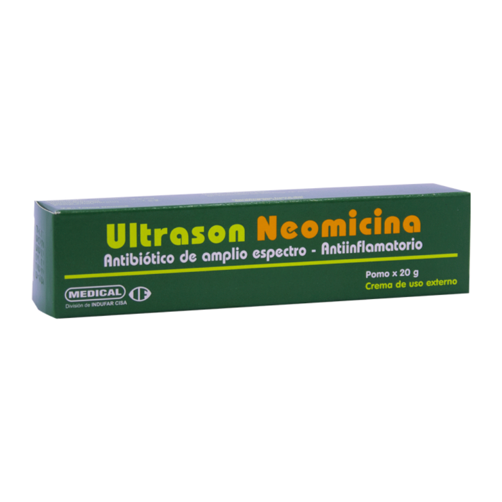 Ultrason Neomicina 1 mg Crema de 20 gr