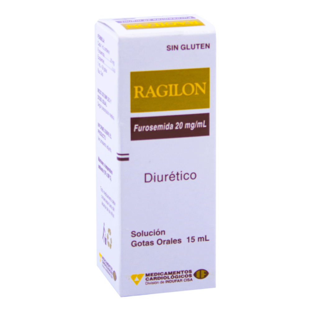 Ragilon Furosemida Solucion Gotas Orales de 15 ml