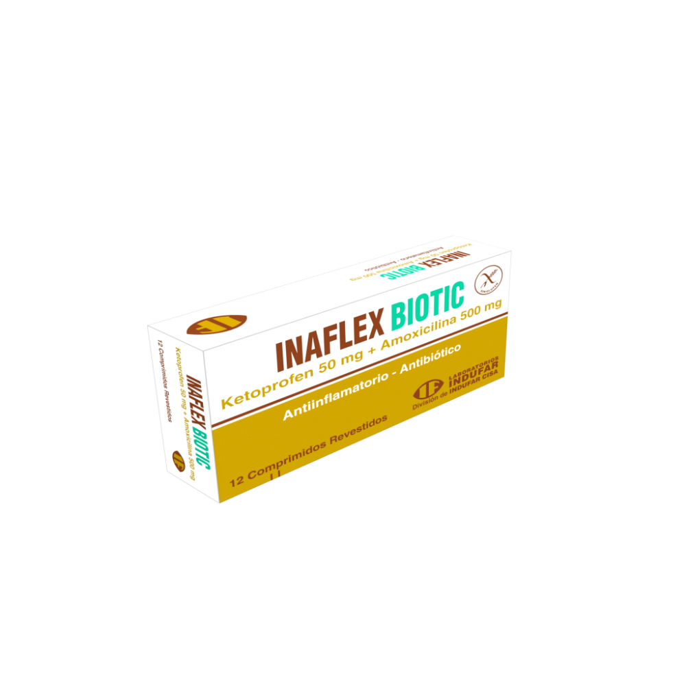 Inaflex Biotic Caja De 12 Comprimidos.