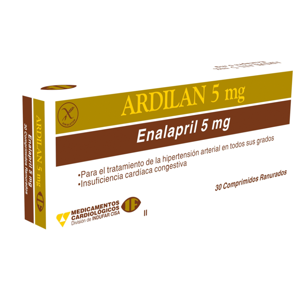 Ardilan 5 Mg Tira X 10 Comp.