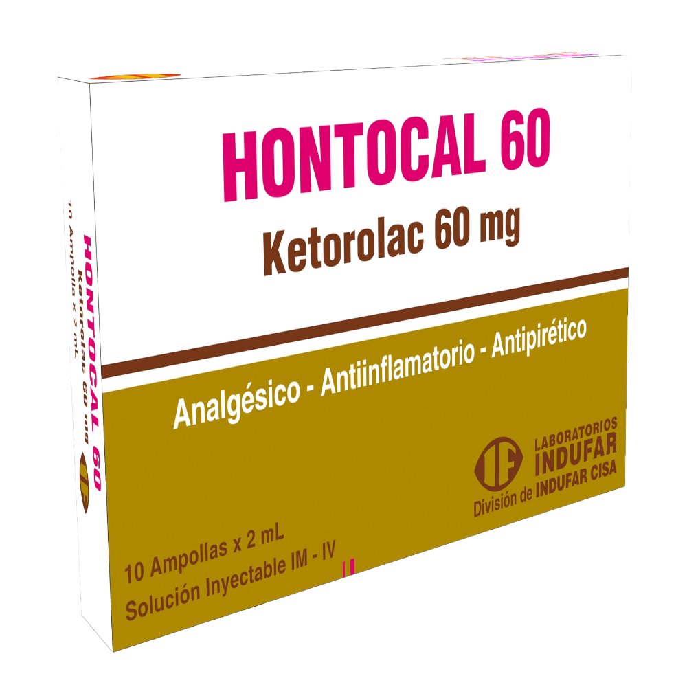 Hontocal Ketorolac 60 Mg Inyectable x 1 Ampolla