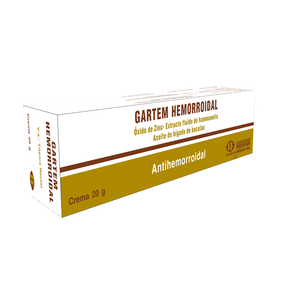 Gartem Hemorroidal Pomo De 20 Gr