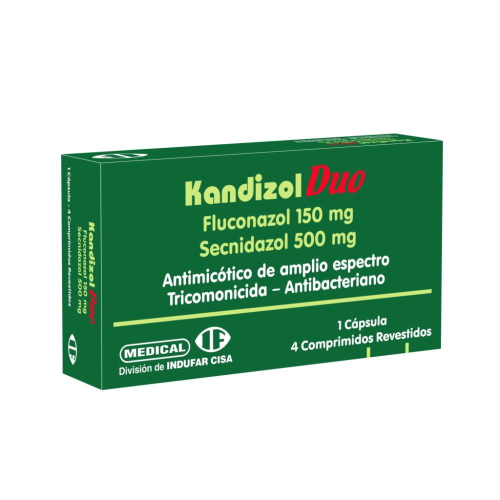 Kandizol Duo Fluconazol 150 Mg Caja De 5 Capsulas