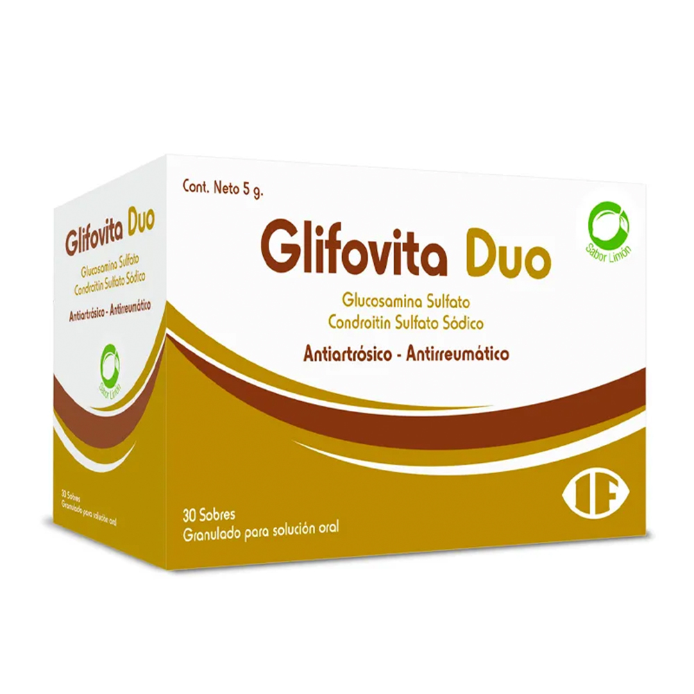 Glifovita Duo Indufar Caja De 30 Sobre Granulados