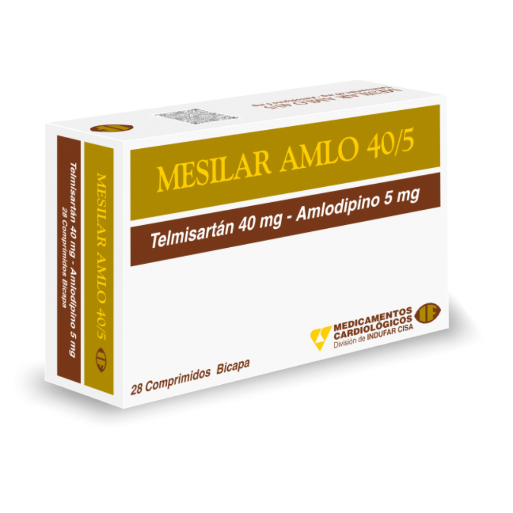 Mesilar Amlo 40/5 Caja De 28 Comprimidos