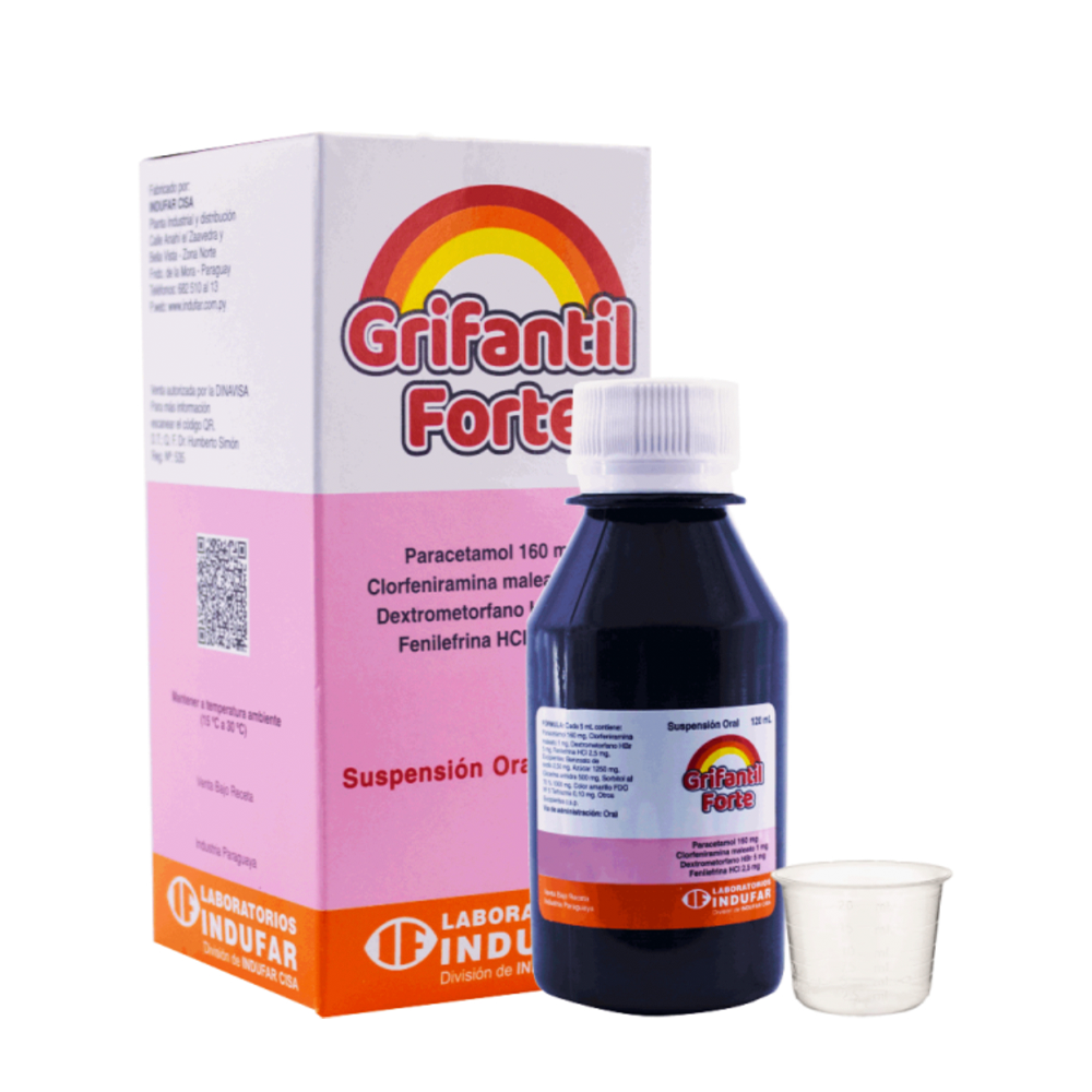 Grifantil Forte Jarabe De Frasco de 120 ml