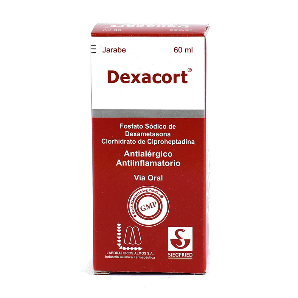 Jarabe Dexacort Dexametasona 60ML