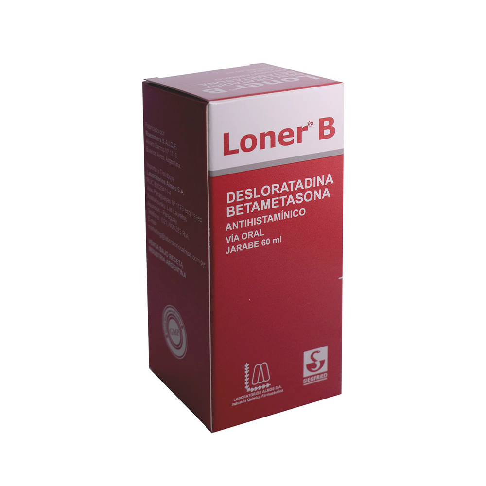 Loner B Desloratadina Jarabe de 60 mL