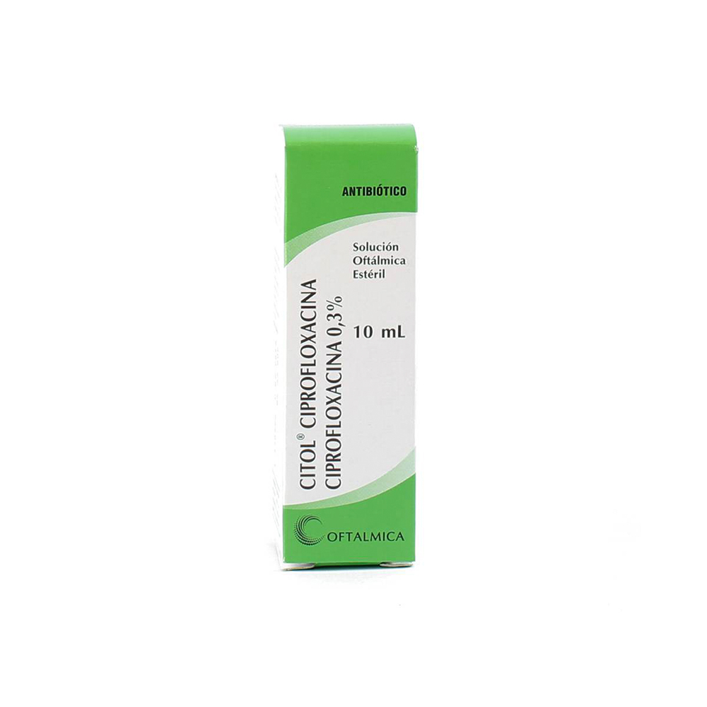 Citol Ciproflocaina 0, 3 % Solución Gotas de 10 ml