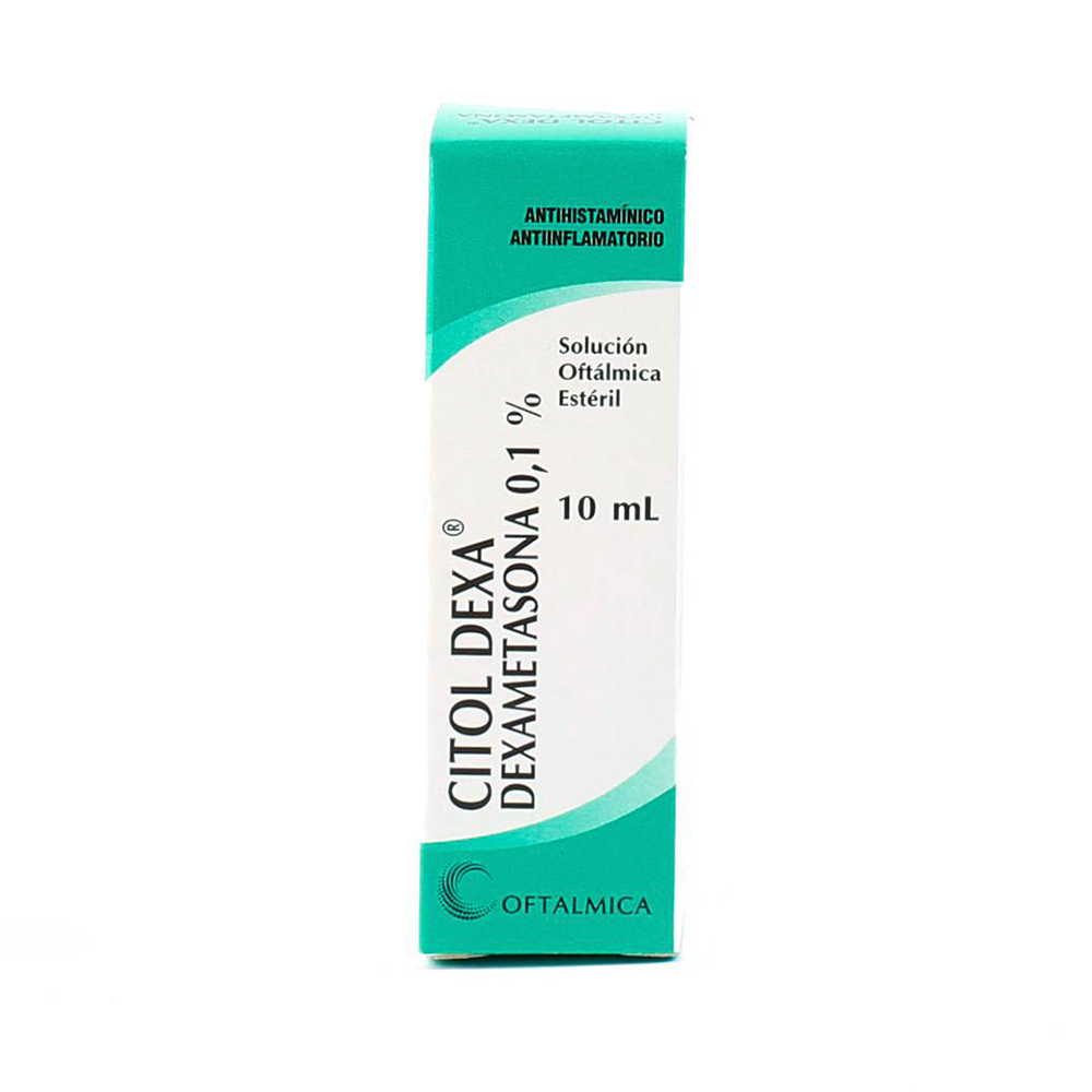 Citol Dexa Dexametasona 0,1% Solución Oftálmica Estéril De 10 ml