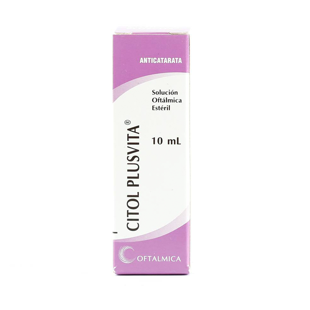 Citol Plusvita Solución Oftálmica Estéril Frasco De 10 ml