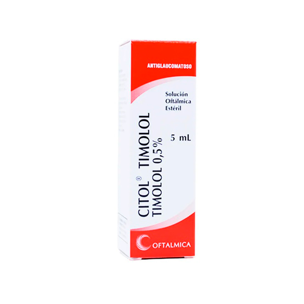 Citol Timolol 0,5% Solución Oftálmica Estéril de 5ml